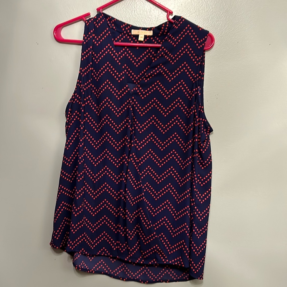 Sleeveless blouse
